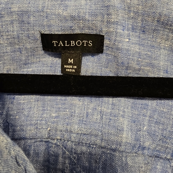 Talbots linen top - Picture 3 of 6